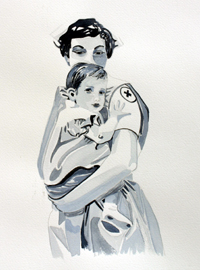 Nurse with Child 1