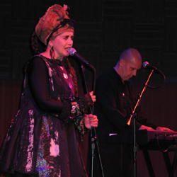 Lene Lovich and Les Chappell